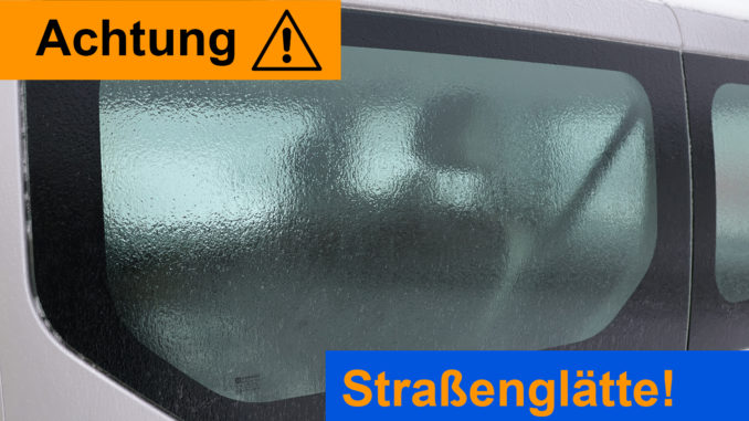 Achtung: Straßenglätte am Sonntag, 5. Januar 2025, Vivaro mit Eispanzer - © christian schön / wetterchen